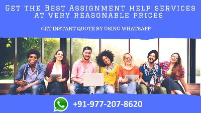 Assignment help service available from trusted experts